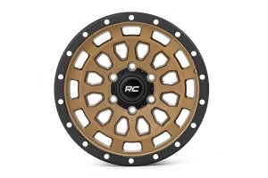 Chevrolet Silverado 1500 Classic Wheel - Rough Country - Simulated Beadlock - Bronze/Black - 2007